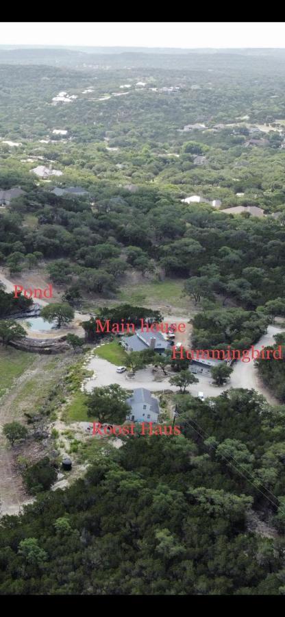 فيلا Hummingbird Haus - Hill Country Views On 20 Acres With Firepit Spring Branch المظهر الخارجي الصورة